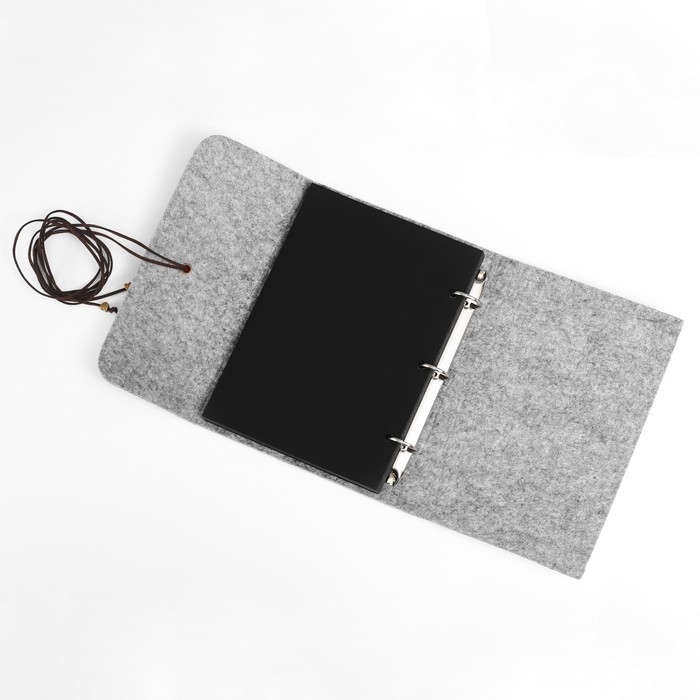 Фотоальбом войлок 30 листов Фотоальбом войлок 30 листов "Сердечко" 24,5х20 см