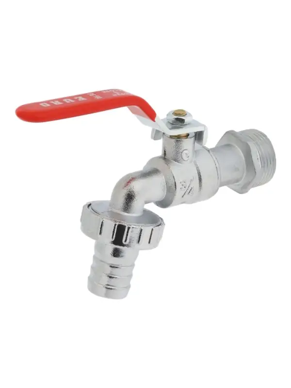 Кран водоразборный со штуцером ZEIN Engr 3/4"