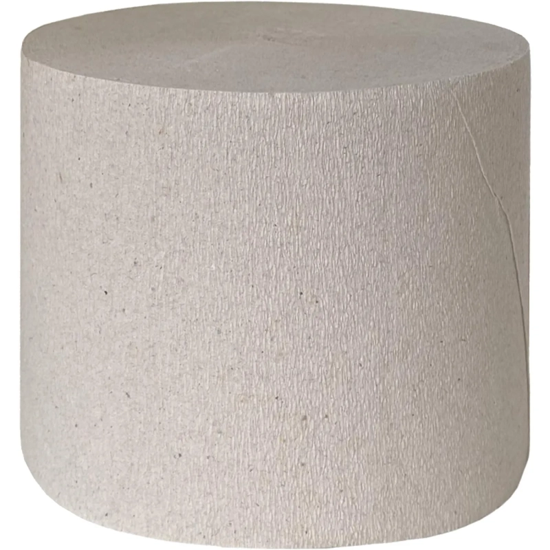 Бумага туалетная ЭКО PlusheLight 1сл,28м,серая б/втулки 48рул/уп