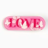 Заколка для волос LOVE, 4.5×1.5 см