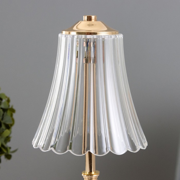 Настольная лампа сенсорная Настольная лампа сенсорная "Асфира" LED 10Вт АКБ золото 12х12х30 см