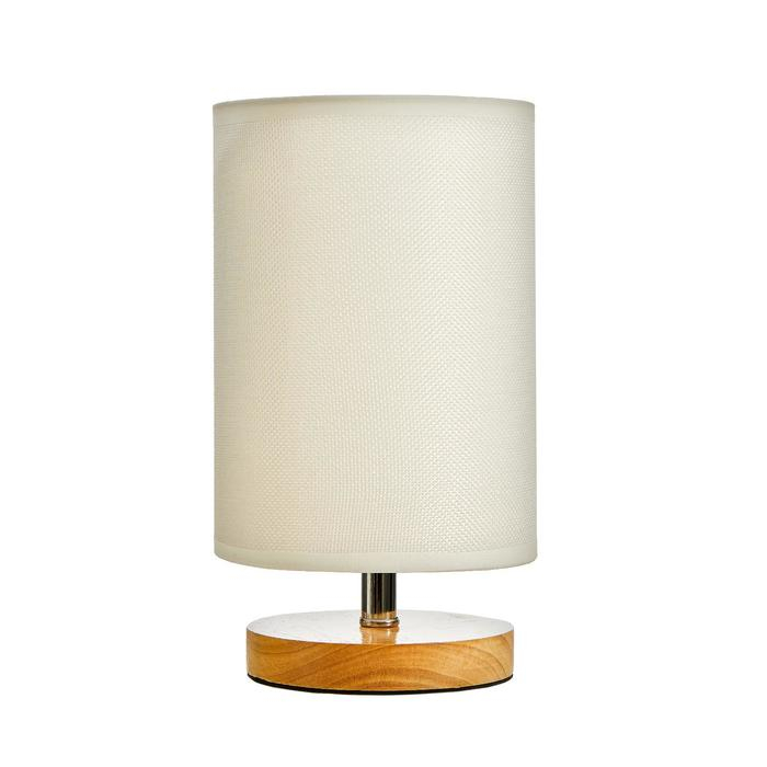 Лампа настольная 16494/1WT E27 40Вт белый 13,5х13,5х28 см RISALUX Лампа настольная 16494/1WT E27 40Вт белый 13,5х13,5х28 см RISALUX