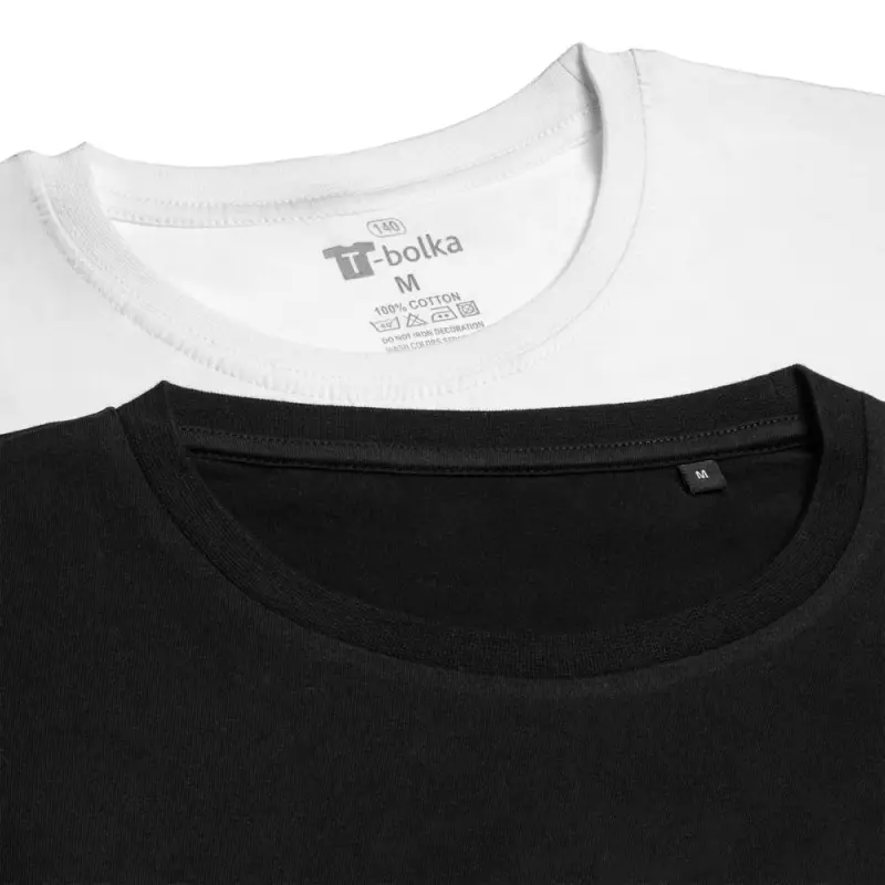 Футболка унисекс T-bolka 140, белая, размер 4XL Футболка унисекс T-bolka 140, белая, размер 4XL