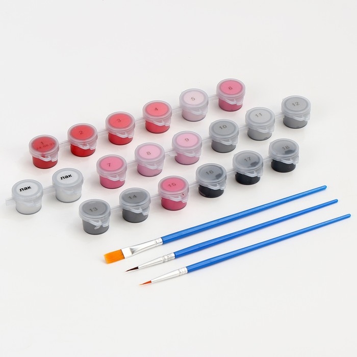 Картина по номерам на холсте с подрамником  Картина по номерам на холсте с подрамником "Вечерняя страсть" 40*50 см