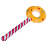 Игрушка надувная «Пончики», 80 cм, d=30 см, цвет МИКС