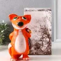 Копилка для денег «Хитрый лис», гипс, 25×13.5×13.5 см Копилка для денег «Хитрый лис», гипс, 25×13.5×13.5 см