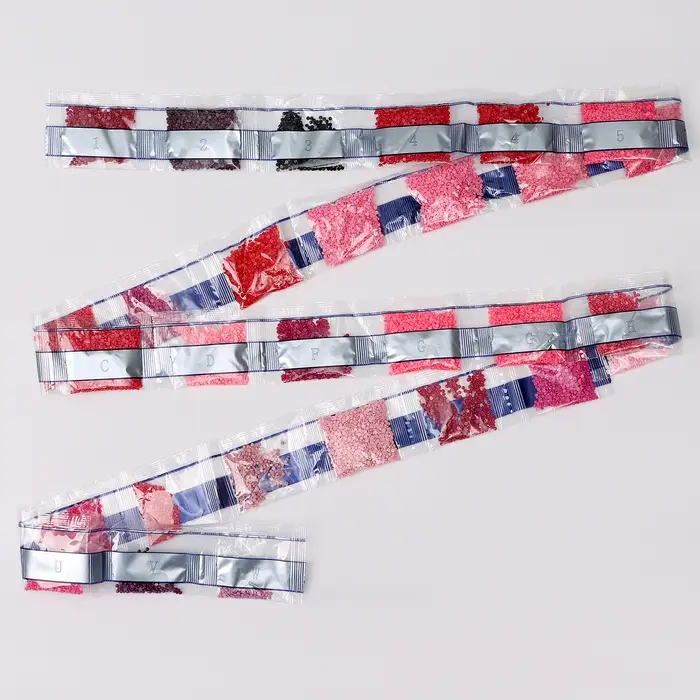 Алмазная вышивка полное заполнение «Цветы», на раме, 40×50 см