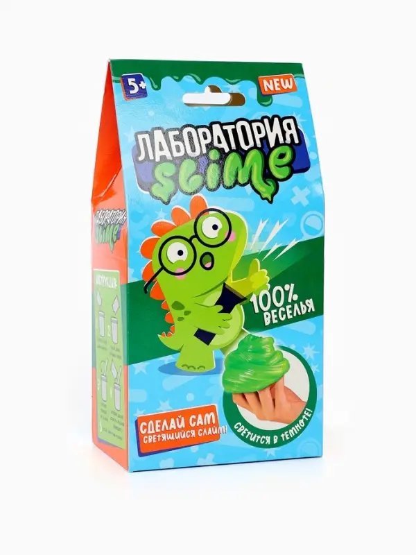 Набор для создания слайма &laquo;Светящийся слайм&raquo;, 100 г