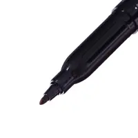 Маркер перманентный ErichKrause P-100, 0.5-1.2 мм, чернила на спиртовой основе светостойкие, водостойкие без ксилола, чёрный