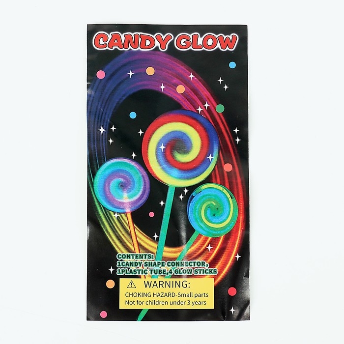 Неоновая палочка «Леденец», МИКС Неоновая палочка «Леденец», МИКС