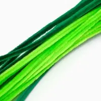 Синельная проволока, набор для творчества из проволоки с ворсом, помпонов и глаз