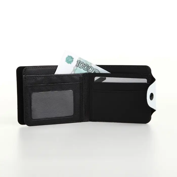 Кошелёк детский &laquo;Слоник&raquo;, маленький, на кнопке, белый