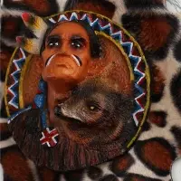 Панно &laquo;Вождь&raquo;, 30&times;5&times;60 см, МИКС