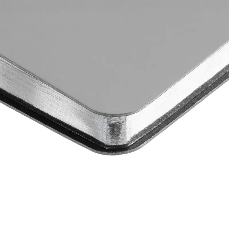 Ежедневник Aspect на заказ, недатированный, серый