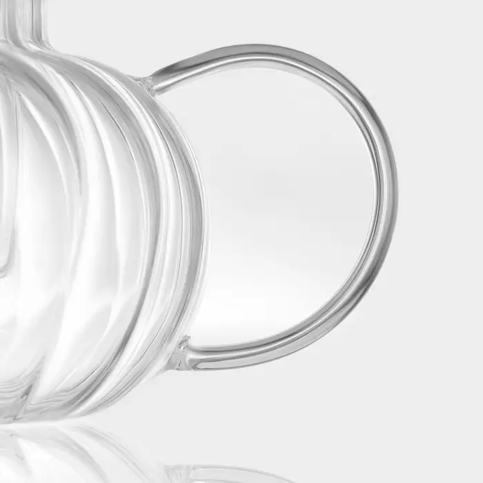 Заварочный чайник из стекла Доляна &laquo;Диана. Грация&raquo;, 1 л, стеклянное сито