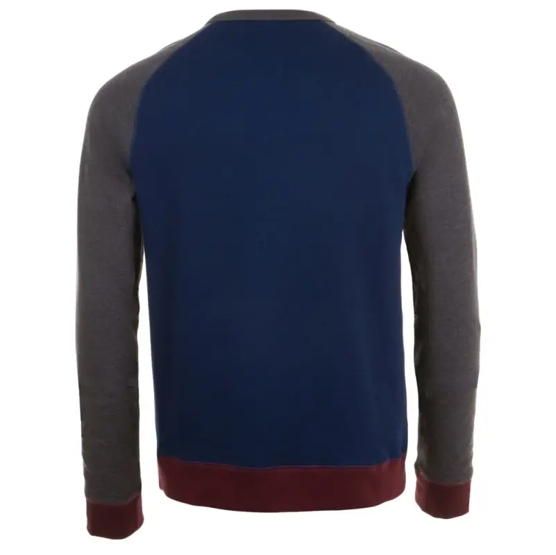 Толстовка унисекс Sandro темно-синий/черный меланж, размер 3XL Толстовка унисекс Sandro темно-синий/черный меланж, размер 3XL