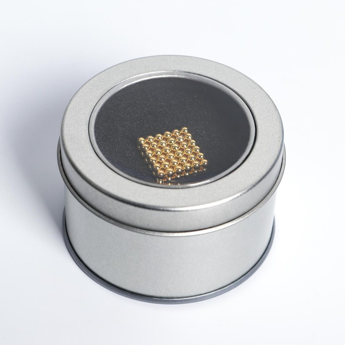 Неокуб «Золотой» 3мм, 216 шариков (со скретч слоем) Неокуб «Золотой» 3мм, 216 шариков (со скретч слоем)