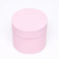 Набор круглых подарочных коробок 5 в 1 &laquo;Весенний&raquo;, 20&times;20 - 11&times;11 см