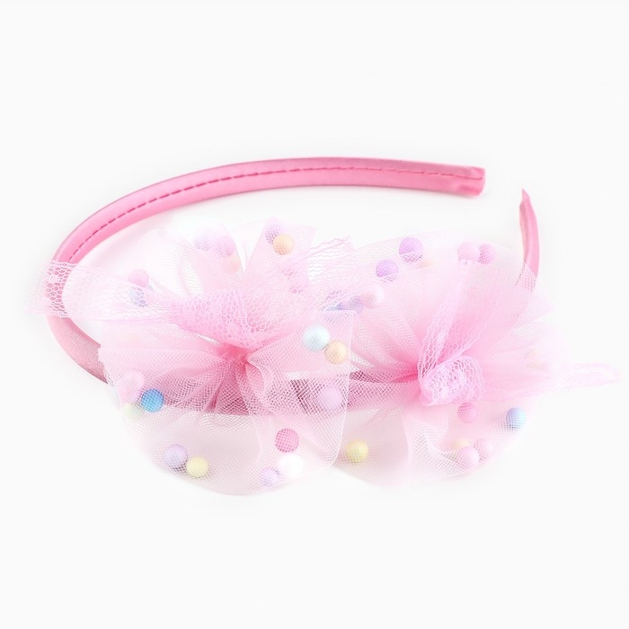 Ободок для волос детский с блестками, 11 см, Принцессы Ободок для волос детский с блестками, 11 см, Принцессы