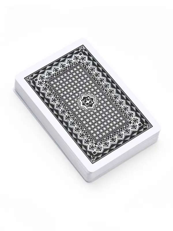 Карты игральные пластиковые Lucky flower, 2 колоды по 54 шт., 8.7&times;5.7 см