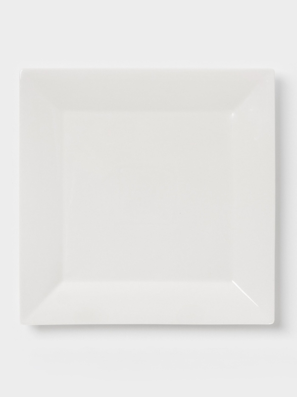 Тарелка квадратная Тарелка квадратная "White Label" 30х2 см