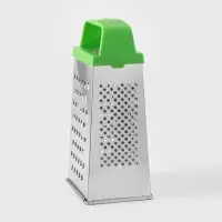 Тёрка КВАРЦ &laquo;Универсал&raquo;, 4 грани, 11&times;8.5&times;22 см, металл, МИКС