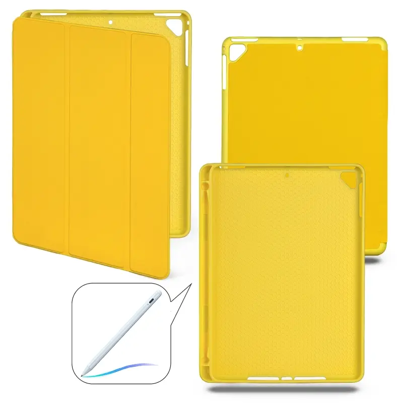 Чехол-книжка iPd New 9.7 (2017/2018) Smart Case (Pencil) Yellow №4