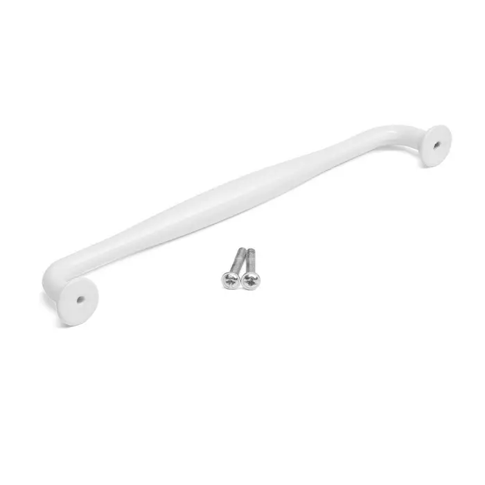 Ручка-скоба CAPPIO WAVE PC173WH, м/о 192 мм, цвет белый, 4 шт.