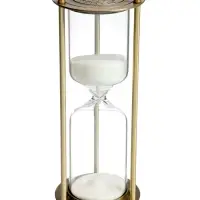 Песочные часы, на 45 минут, 8&times;21 см, металлические, медные