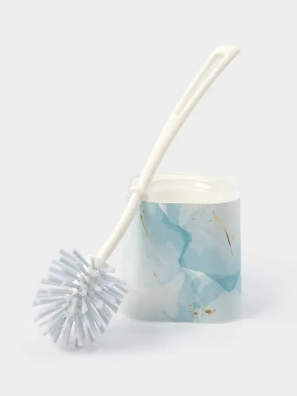 Ёршик для унитаза &laquo;Акварель&raquo;, 11.5&times;11.5&times;35.5 см, с подставкой