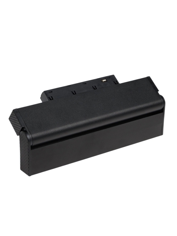 Трековый магнитный светильник, серия "Broad" LTL-059, 12 Вт, 960 Лм, 48В, 3000К, черный