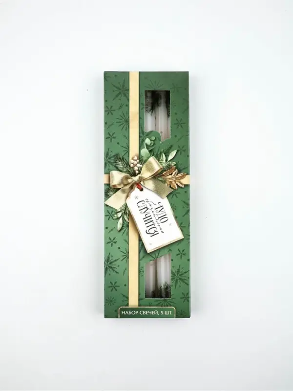 Свечи античные «Чудо случится», набор 5 шт.