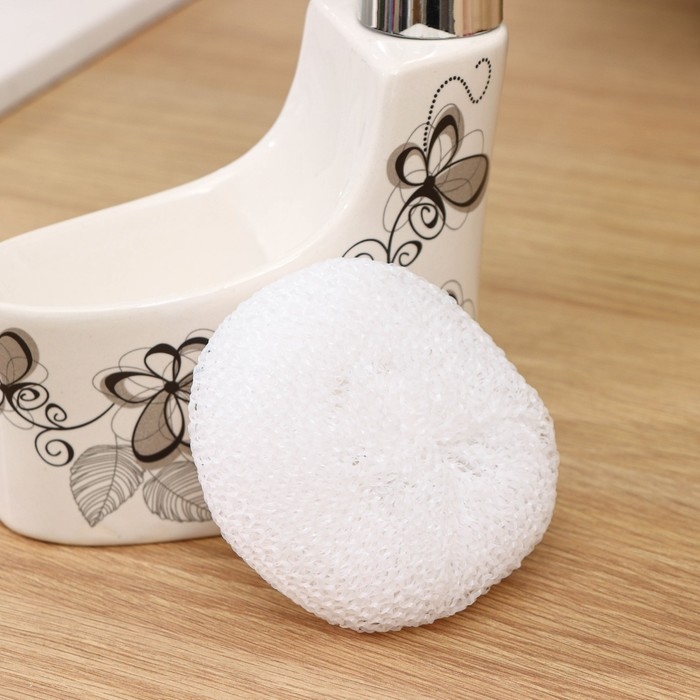 Дозатор для моющего средства с подставкой для губки Доляна «Романтика», 250 мл Дозатор для моющего средства с подставкой для губки Доляна «Романтика», 250 мл