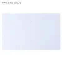 Тетрадь 18 листов клетка ZEFIR COLORS, обложка мелованный картон, выборочный лак, МИКС
