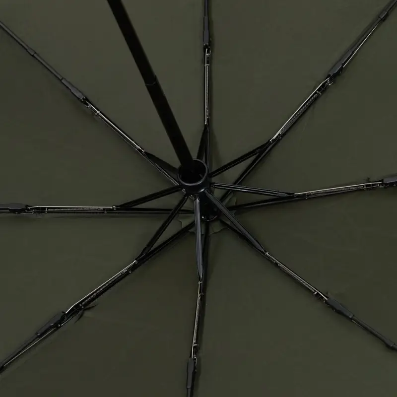Зонт складной Cloudex, зеленый (хаки)