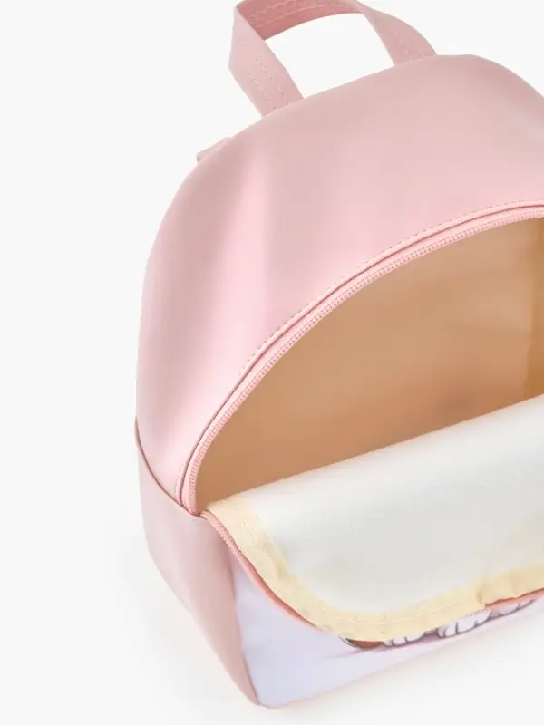 Рюкзак дет 18*8*23 см, Кот, отд на молнии, розовый Рюкзак дет 18*8*23 см, Кот, отд на молнии, розовый