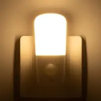 Ночник СТАРТ NL 2LED &laquo;Комета&raquo;, 1 Вт, датчик движения, 3000К, 9.5&times;4&times;2.5/6.5 см, белый