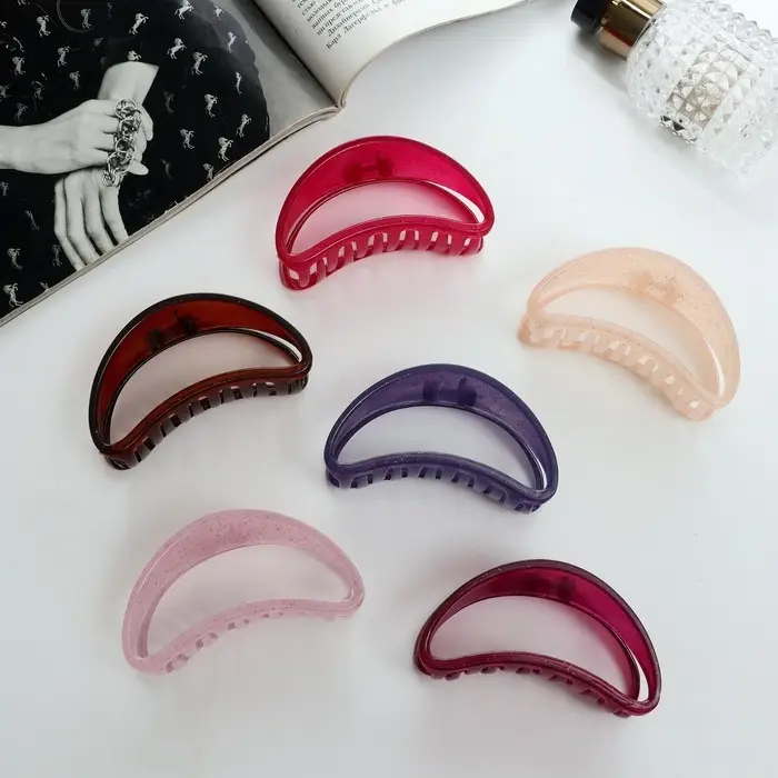 Краб для волос Краб для волос "Фрида" дуга, 9 см, микс