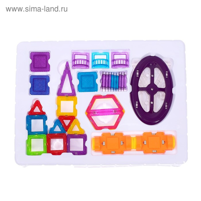 Конструктор магнитный «Мини магический магнит», 76 деталей Конструктор магнитный «Мини магический магнит», 76 деталей