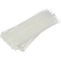 Хомут стяжка нейлоновая Topfort 4х200 (3,6х200 мм) белый 100 шт/уп