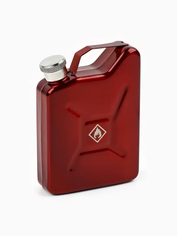 Фляжка для алкоголя &laquo;Канистра&raquo;, нержавеющая сталь, подарочная, армейская, 150 мл