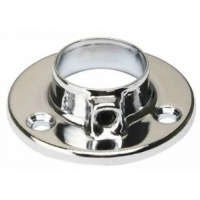 Фланец «Джокер» для труб d=25 мм, усиленный R=11М, хромированный Фланец «Джокер» для труб d=25 мм, усиленный R=11М, хромированный