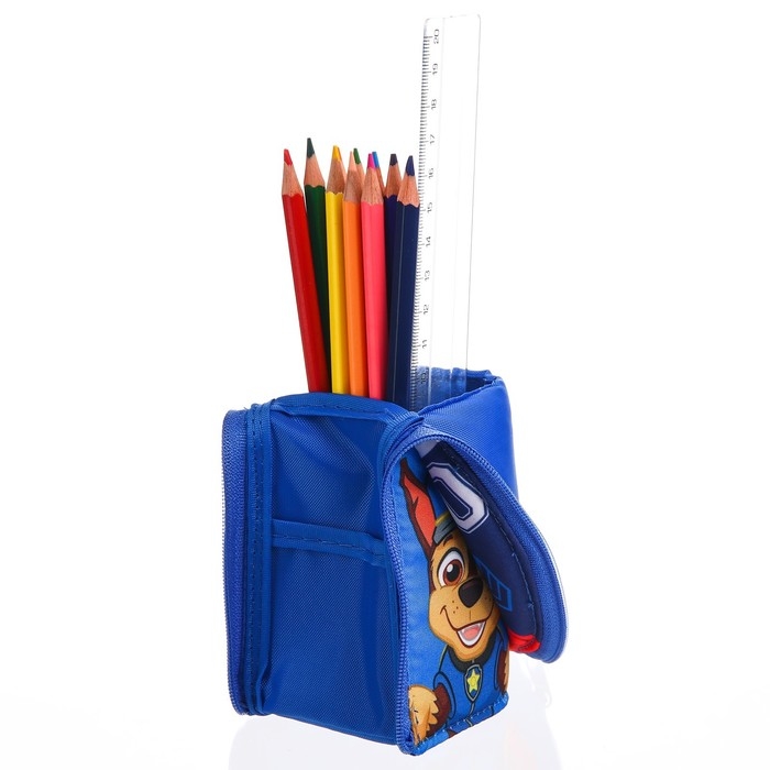 Пенал-тубус подставка, 85х210 мм, мягкий, Щенячий патруль Пенал-тубус подставка, 85х210 мм, мягкий, Щенячий патруль