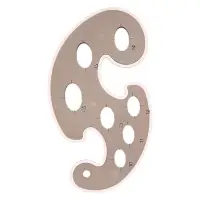 Набор лекало, 3 штуки