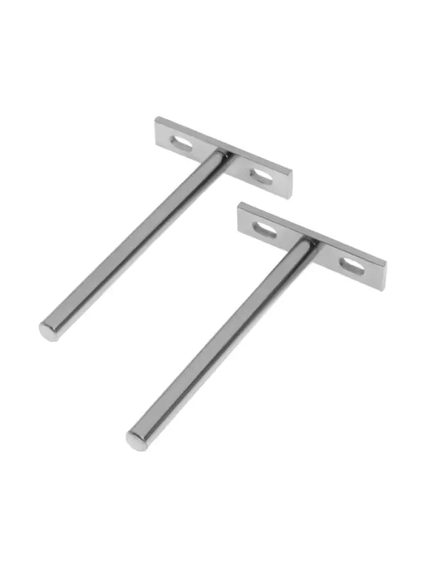 Полкодержатель CAPPIO PS002, скрытого монтажа, 67&times;120 мм, набор 2 шт.