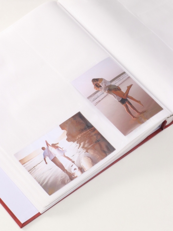 Фотоальбом на 500 фото 10х15 см Фотоальбом на 500 фото 10х15 см "Версаль" в коробке красный 4,7х33х34 см