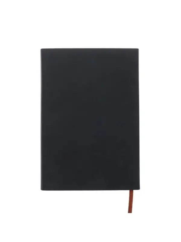 Ежедневник недатированный формат А5, с клапаном, 96л, линия, пвх, Серый Ежедневник недатированный формат А5, с клапаном, 96л, линия, пвх, Серый