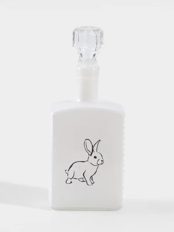 Ваза "Кролик" белая