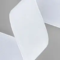 Лента бархатная, 25 мм, 18&plusmn;1 м, белая №01