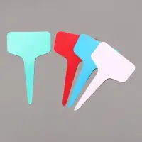 Таблички садовые, для маркировки растений, 10 см, набор 20 шт., пластик, МИКС, Greengo